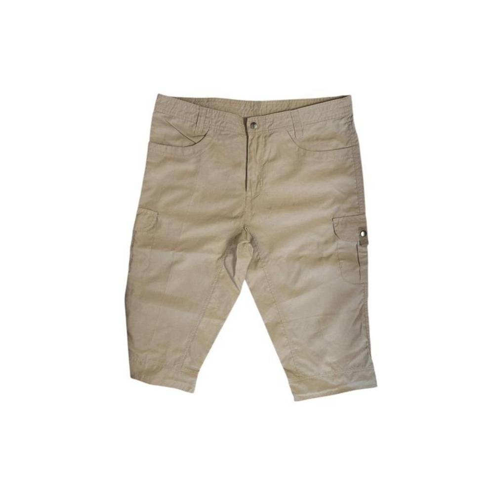 Stillwater Supply Co Women's Hiking Shorts Size 10‎ Tan Cargo Outdoor Quick Dry